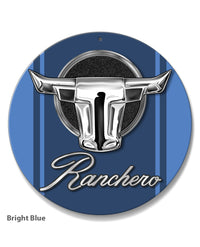 1968 - 1971 Ford Ranchero Emblem Round Aluminum Sign