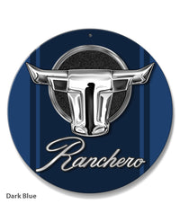 1968 - 1971 Ford Ranchero Emblem Round Aluminum Sign