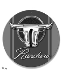 1968 - 1971 Ford Ranchero Emblem Round Aluminum Sign