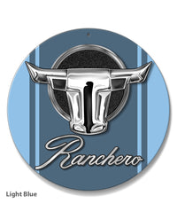 1968 - 1971 Ford Ranchero Emblem Round Aluminum Sign