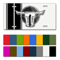 1968 - 1971 Ford Ranchero Bull Emblem Novelty License Plate