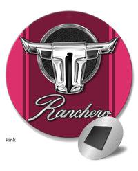 1968 - 1971 Ford Ranchero Emblem Round Fridge Magnet