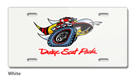 Dodge Scat Pack 1969 Emblem Novelty License Plate