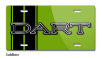 Dodge Dart 1970 Emblem Novelty License Plate