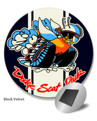 Dodge Scat Pack 1970 Emblem Round Fridge Magnet