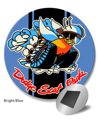 Dodge Scat Pack 1970 Emblem Round Fridge Magnet
