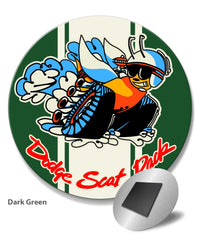 Dodge Scat Pack 1970 Emblem Round Fridge Magnet