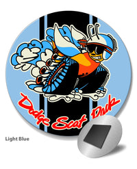 Dodge Scat Pack 1970 Emblem Round Fridge Magnet
