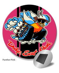 Dodge Scat Pack 1970 Emblem Round Fridge Magnet