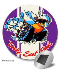 Dodge Scat Pack 1970 Emblem Round Fridge Magnet