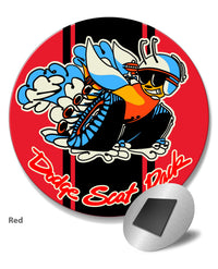 Dodge Scat Pack 1970 Emblem Round Fridge Magnet