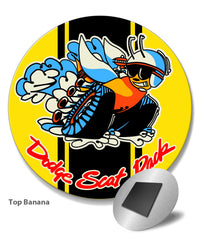 Dodge Scat Pack 1970 Emblem Round Fridge Magnet