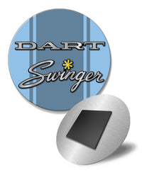 Dodge Dart Swinger 1971 Emblem Novelty Round Fridge Magnet