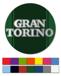 Ford Gran Torino 1972 - 1975 Emblem Round Fridge Magnet