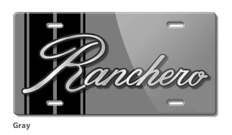 1972 - 1976 Ford Ranchero Emblem Novelty License Plate