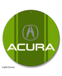 Acura Emblem Round Aluminum Sign