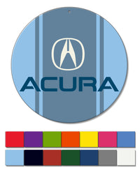 Acura Emblem Round Aluminum Sign
