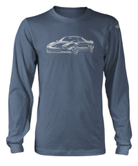 Honda Acura NSX 1990 - 2005 3/4 T-Shirt - Long Sleeves - Spotlights
