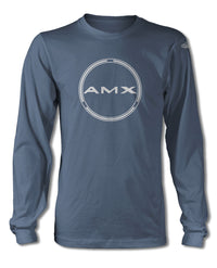 1970 AMC AMX Quarter Panel Circle Emblem T-Shirt - Long Sleeves - Emblem