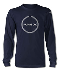 1970 AMC AMX Quarter Panel Circle Emblem T-Shirt - Long Sleeves - Emblem