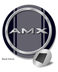 1968 - 1969 AMC AMX Quarter Panel Circle Emblem Round Fridge Magnet