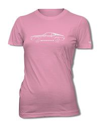 1970 AMC AMX Coupe T-Shirt - Women - Side View