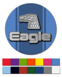 1980 – 1988 AMC Eagle Emblem Round Fridge Magnet