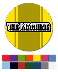 1970 AMC Rebel The Machine Emblem Novelty Round Fridge Magnet