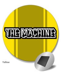 1970 AMC Rebel The Machine Emblem Novelty Round Fridge Magnet