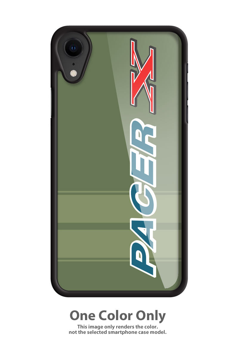 1975 - 1980 AMC Pacer X Emblem Smartphone Case - Racing Stripes - Emblem
