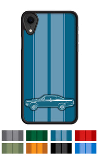 AMC Rebel The Machine Coupe 1970 Smartphone Case - Racing Stripes