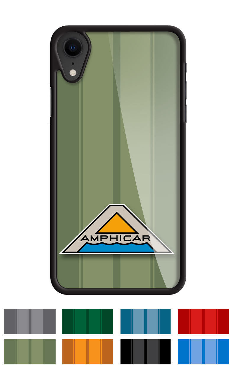 Amphicar Badge / Emblem Smartphone Case - Racing Emblem