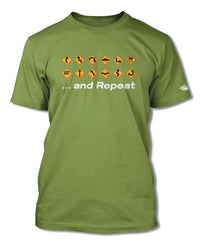 And repeat... T-Shirt - Men