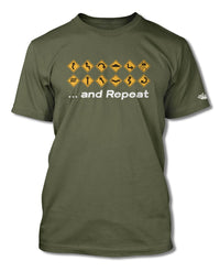 And repeat... T-Shirt - Men