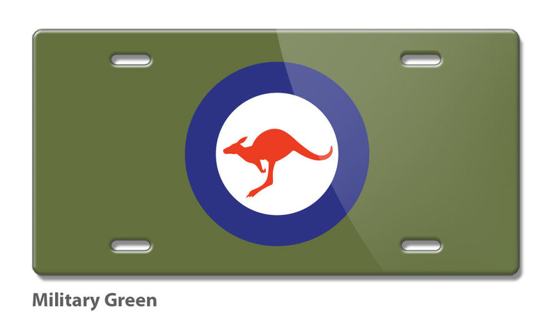 Australian Royal Air Force Emblem Novelty License Plate
