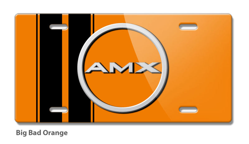 1968 - 1970 AMC AMX Big Bad Emblem Novelty License Plate - Vintage Emblem