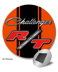 Dodge Challenger RT 1970 - 1974 Emblem Novelty Round Fridge Magnet