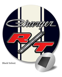 Dodge Charger RT 1968 - 1971 Emblem Novelty Round Fridge Magnet