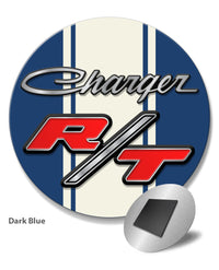Dodge Charger RT 1968 - 1971 Emblem Novelty Round Fridge Magnet