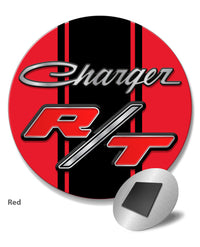 Dodge Charger RT 1968 - 1971 Emblem Novelty Round Fridge Magnet