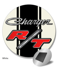 Dodge Charger RT 1968 - 1971 Emblem Novelty Round Fridge Magnet