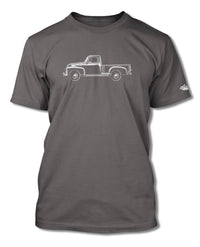 1951 - 1954 Chevrolet Pickup 3100 T-Shirt - Men - Side View