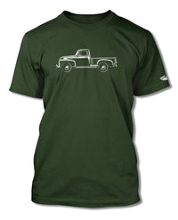 1951 - 1954 Chevrolet Pickup 3100 T-Shirt - Men - Side View