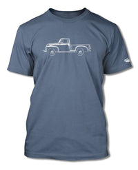 1951 - 1954 Chevrolet Pickup 3100 T-Shirt - Men - Side View