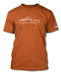 1951 - 1954 Chevrolet Pickup 3100 T-Shirt - Men - Side View