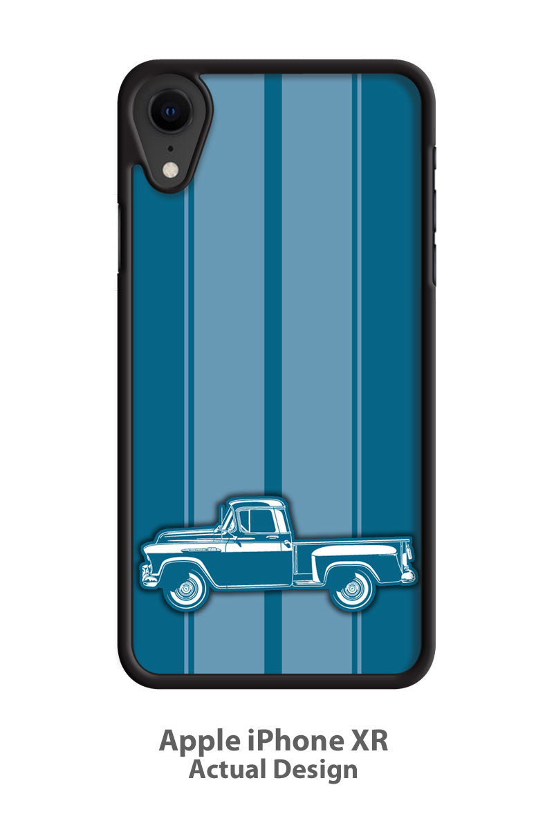 1956 Chevrolet Pickup 3100 Smartphone Case - Racing Stripes