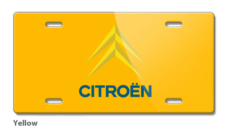 Citroen Badge Emblem Novelty License Plate - Vintage Emblem