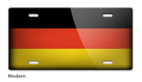 German Flag Novelty License Plate