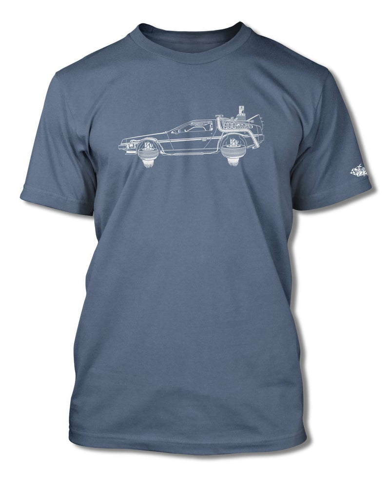 DeLorean DMC Back to the future II T-Shirt - Men - Side View