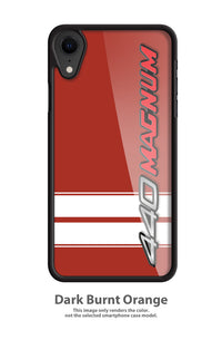 Dodge 440 Magnum Emblem Smartphone Case - Racing Stripes